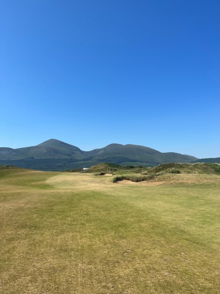 Golfing at Royal County Down