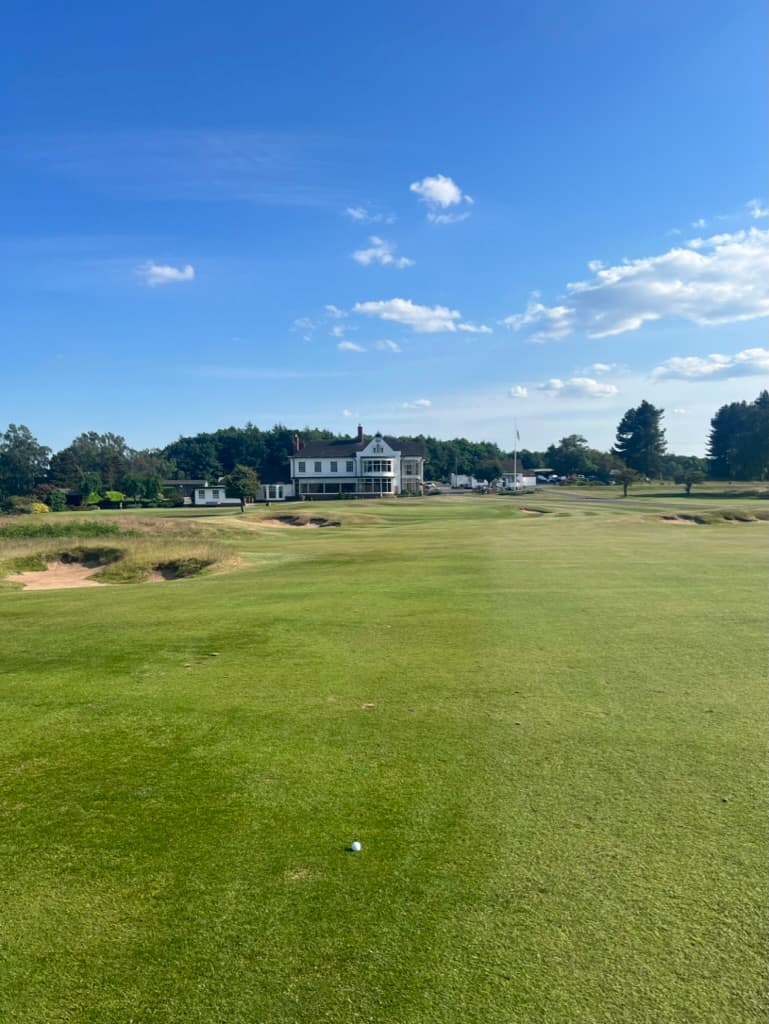 18th Hole at Hollinwell Golf Club