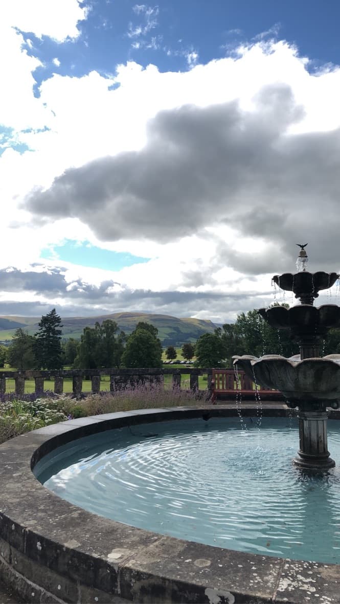 Fountain at Gleneagles