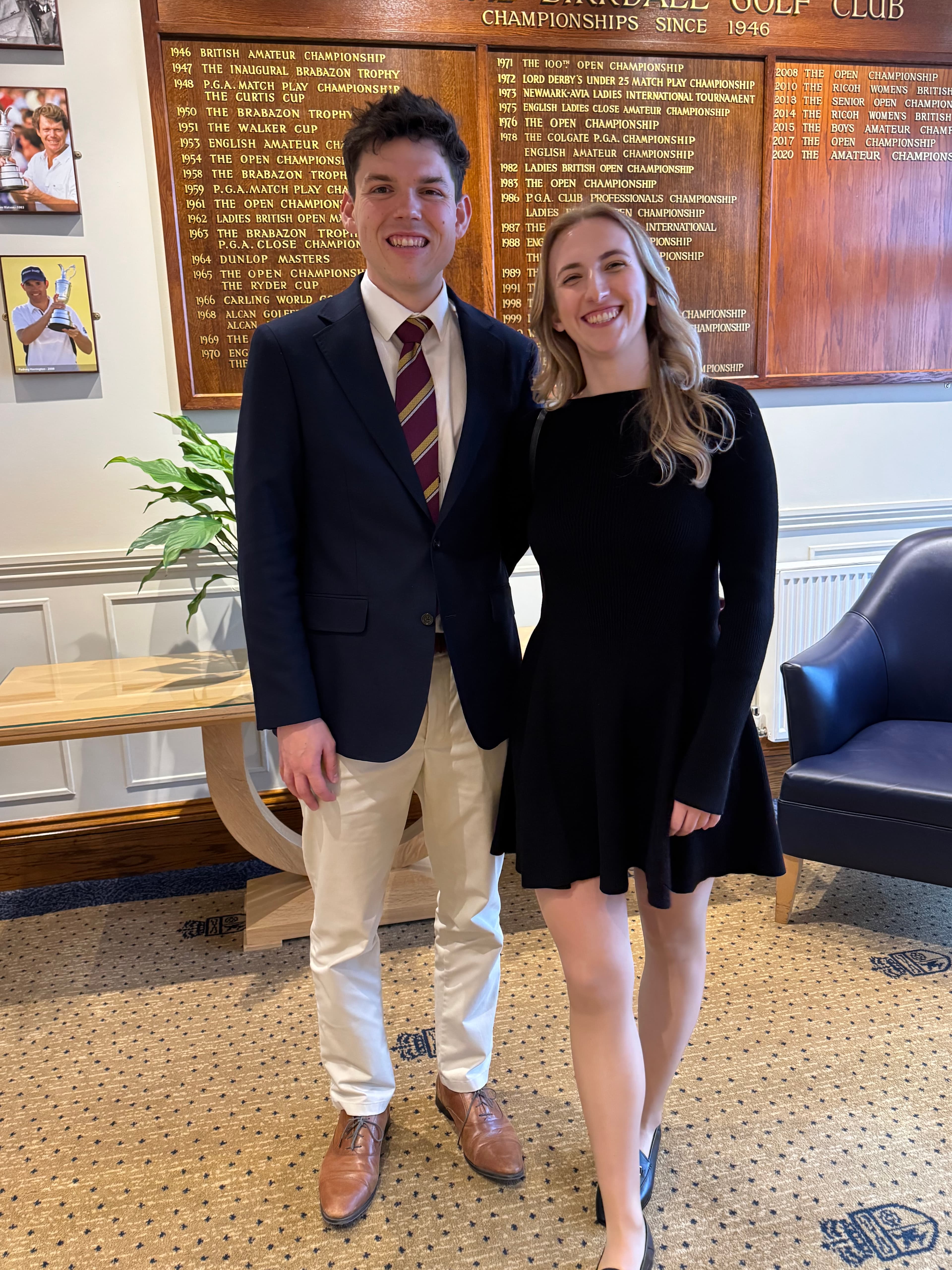 Dressed up for lunch